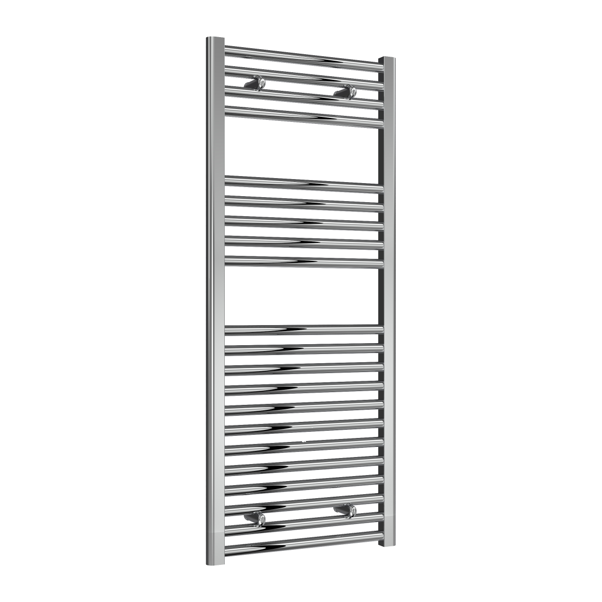 Diva Chrome Flat 25mm Towel Rail