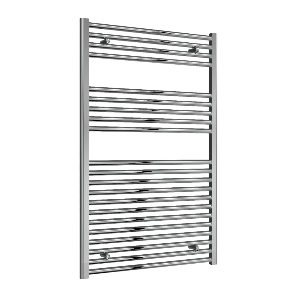 Diva Chrome Flat 25mm Towel Rail