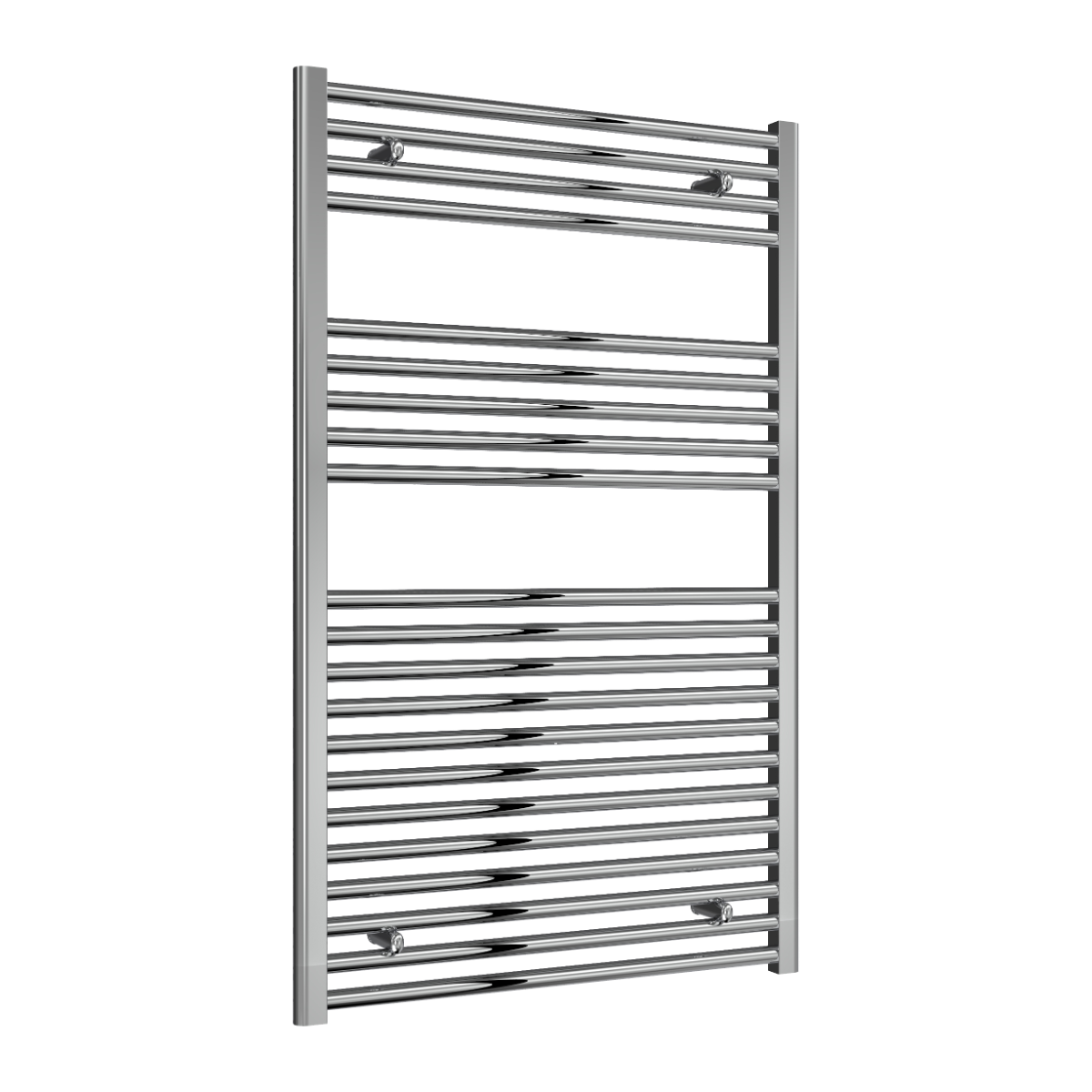 Diva Chrome Flat 25mm Towel Rail