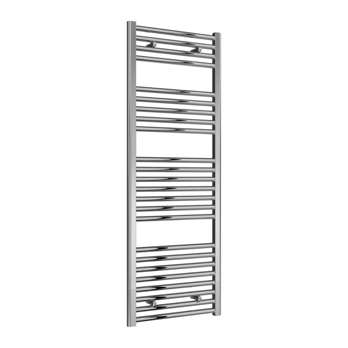 Diva Chrome Flat 25mm Towel Rail