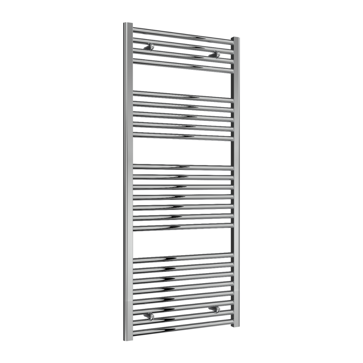 Diva Chrome Flat 25mm Towel Rail