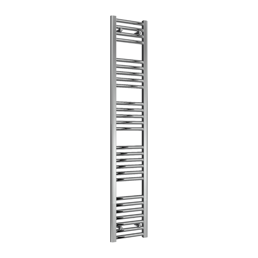 Diva Chrome Flat 25mm Towel Rail