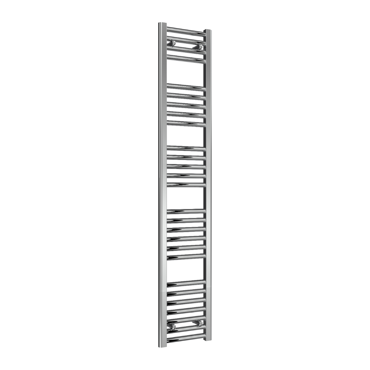 Diva Chrome Flat 25mm Towel Rail