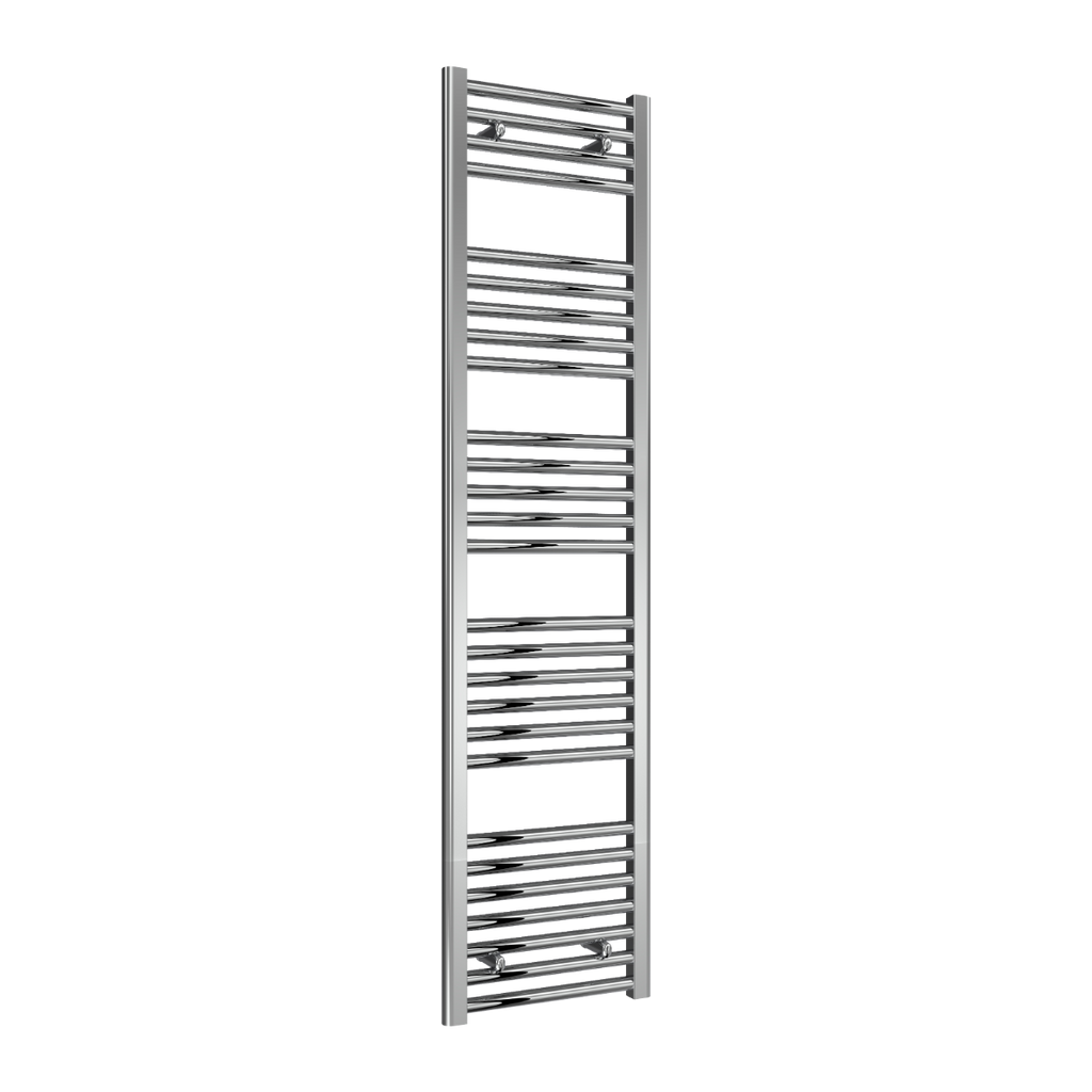 Diva Chrome Flat 25mm Towel Rail