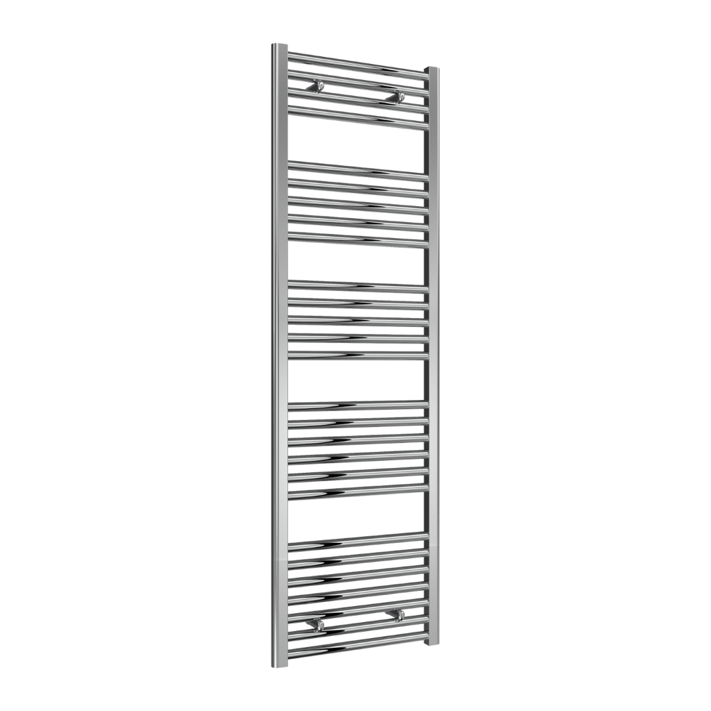 Diva Chrome Flat 25mm Towel Rail