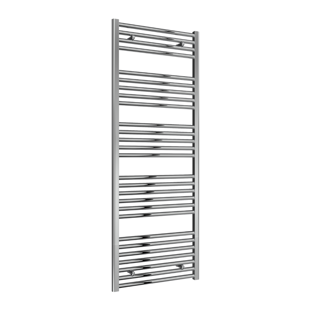 Diva Chrome Flat 25mm Towel Rail