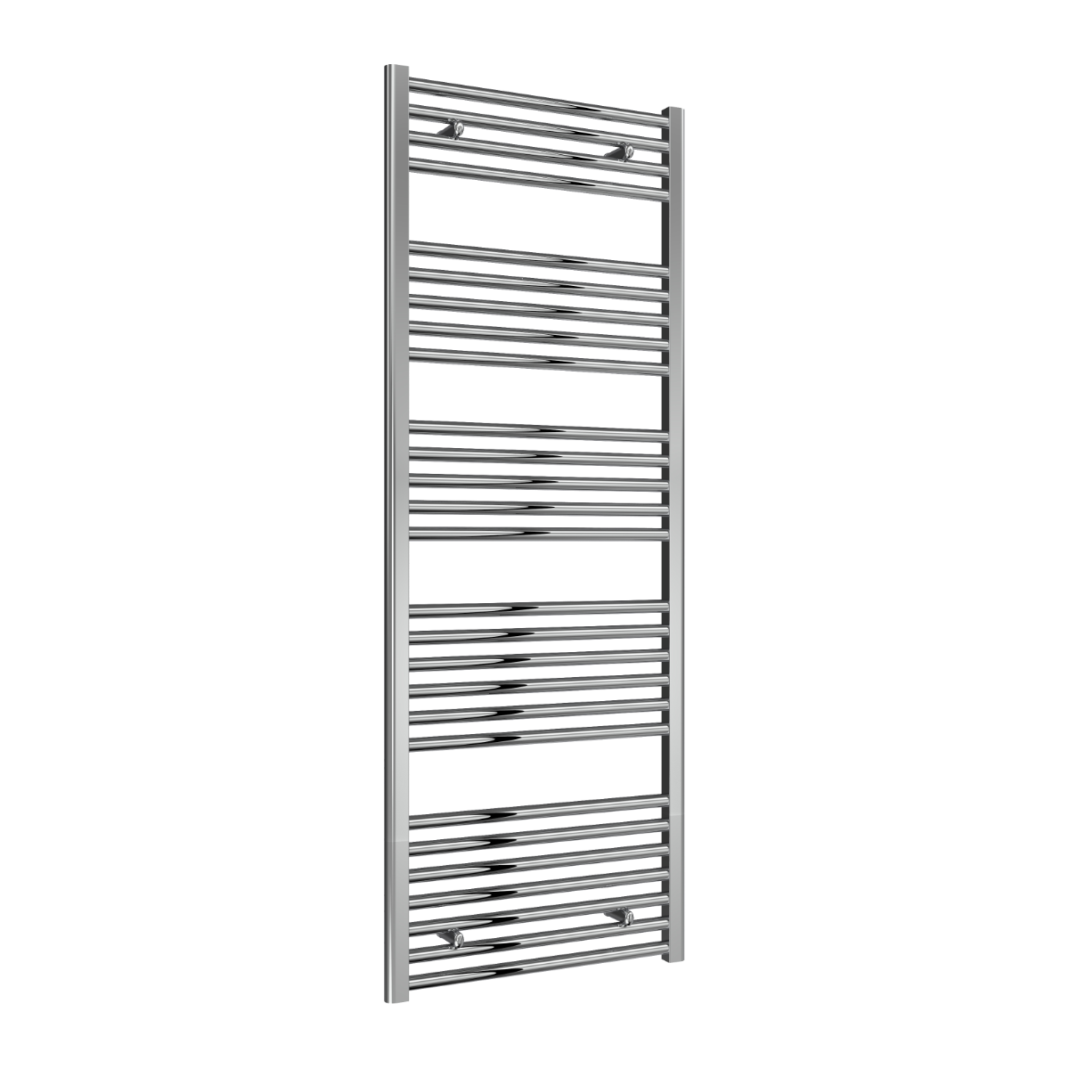 Diva Chrome Flat 25mm Towel Rail