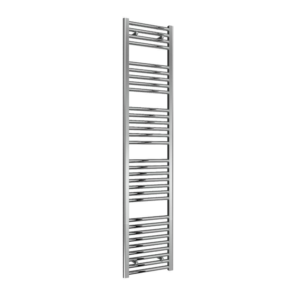 Diva Chrome Flat 25mm Towel Rail