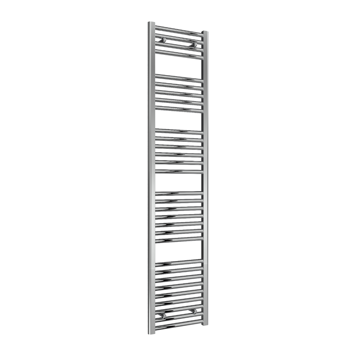 Diva Chrome Flat 25mm Towel Rail