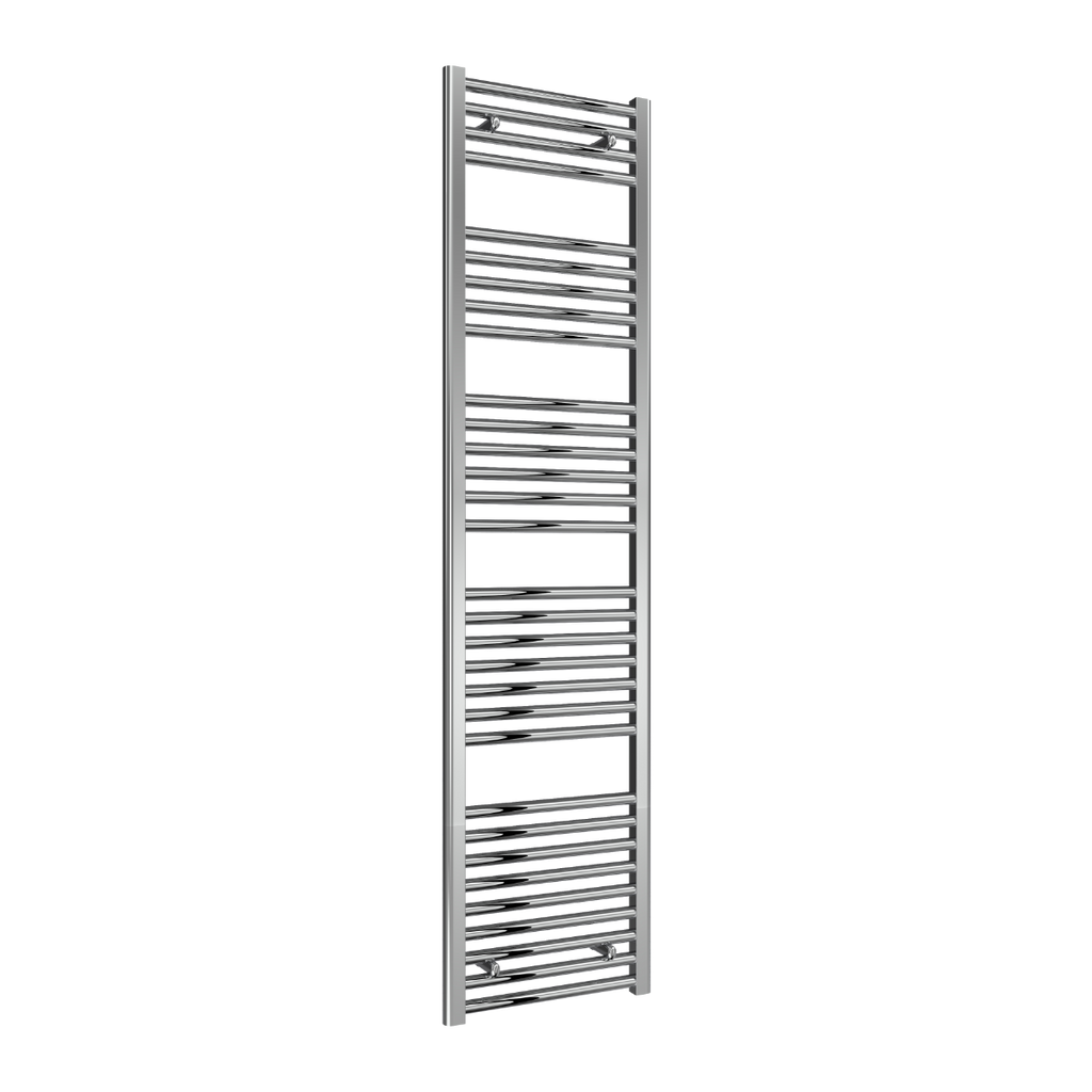 Diva Chrome Flat 25mm Towel Rail