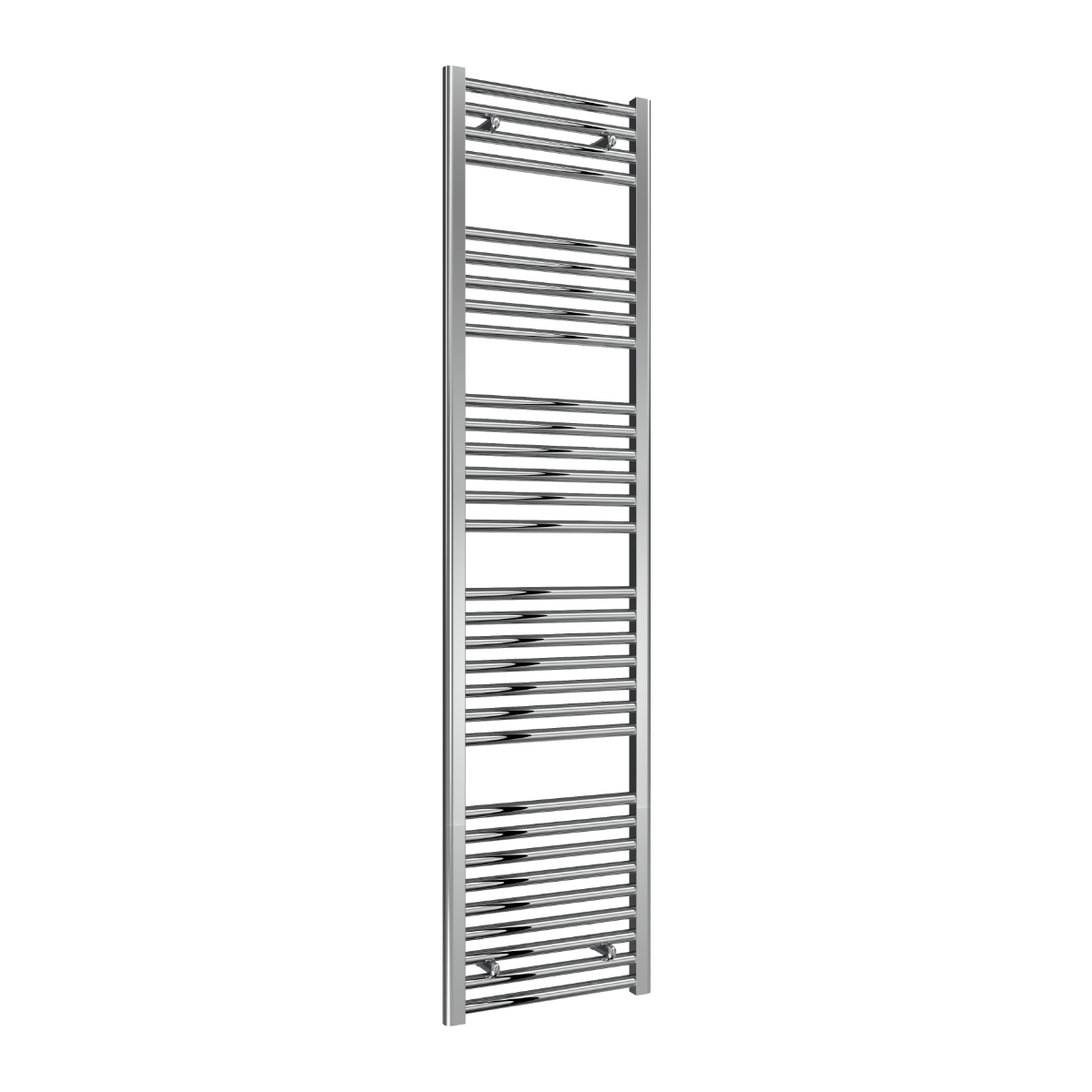 Diva Chrome Flat 25mm Towel Rail