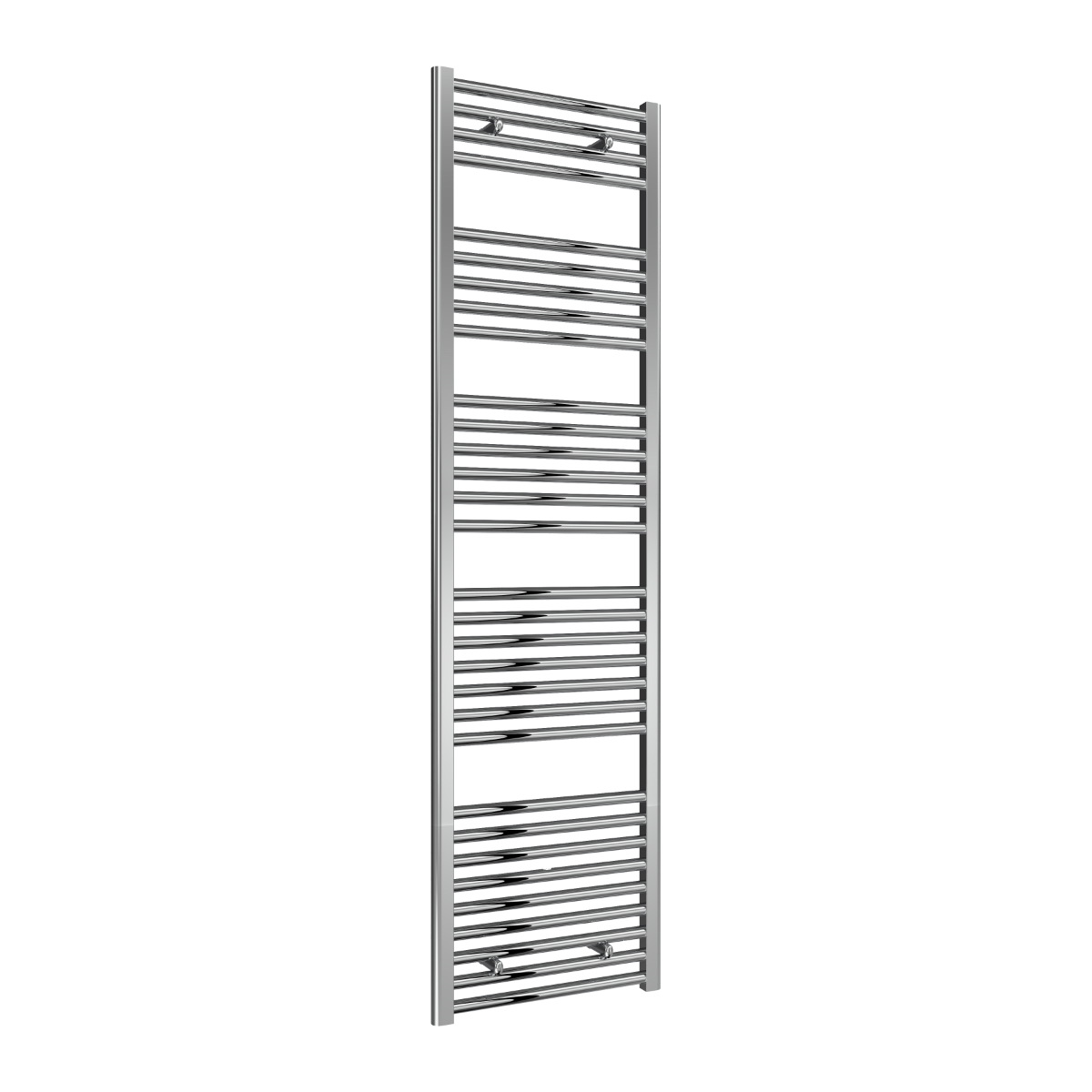 Diva Chrome Flat 25mm Towel Rail