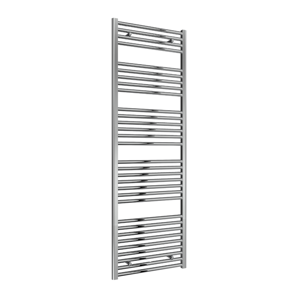 Diva Chrome Flat 25mm Towel Rail