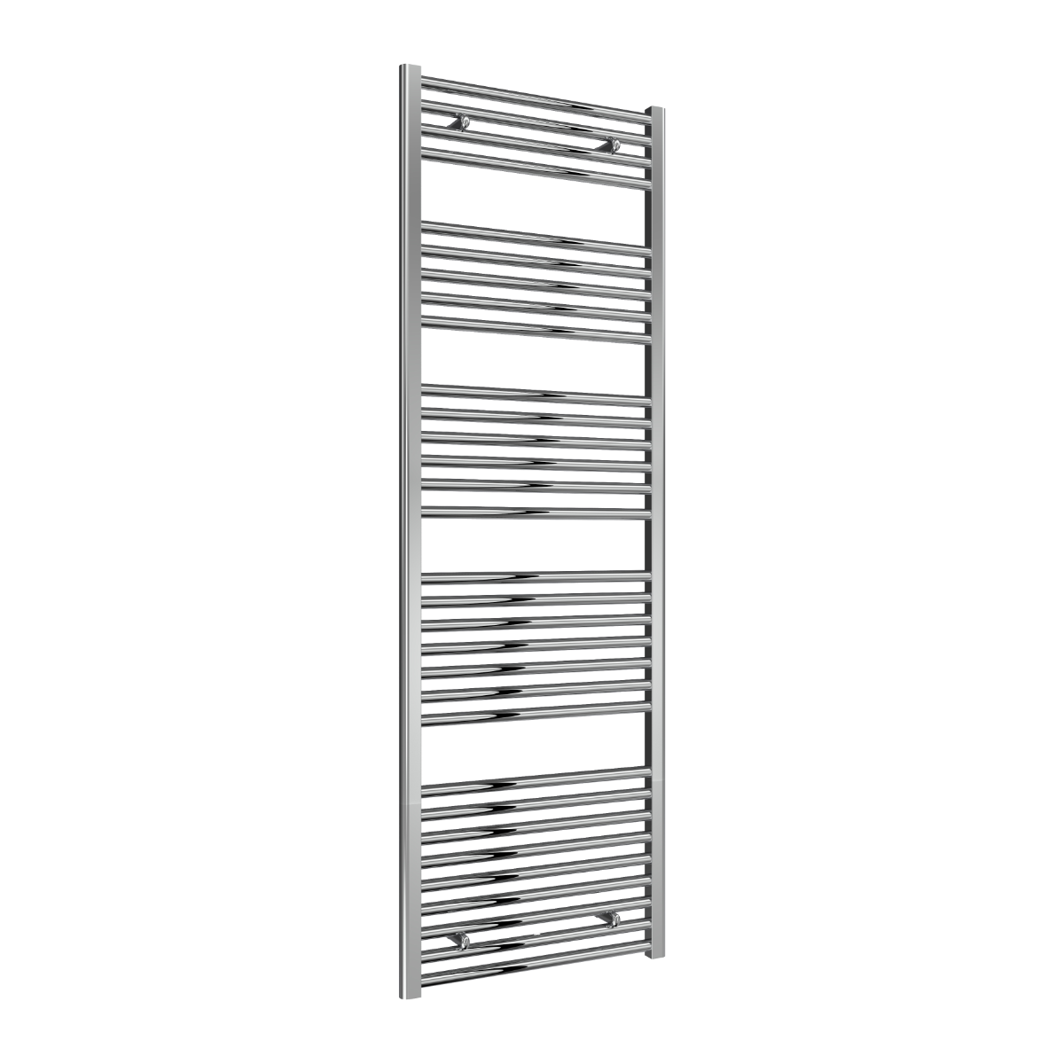 Diva Chrome Flat 25mm Towel Rail