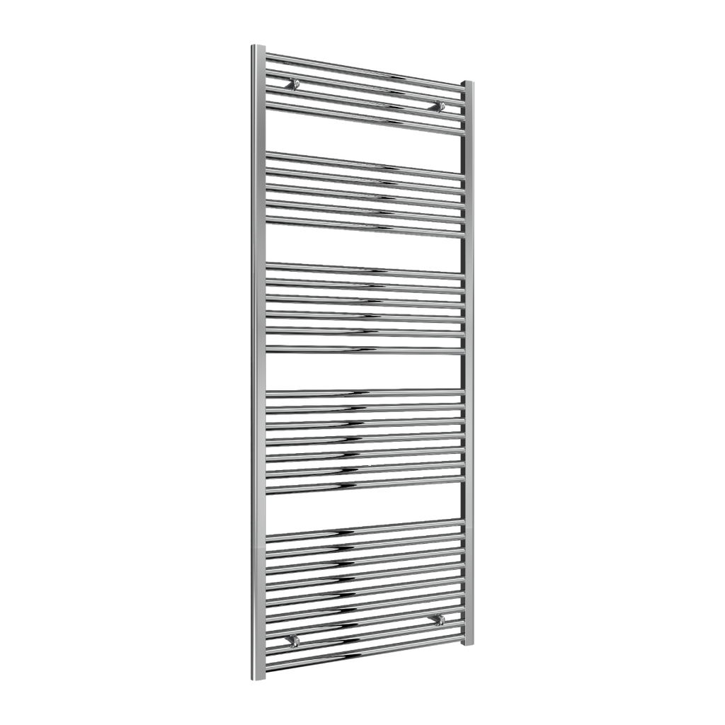 Diva Chrome Flat 25mm Towel Rail