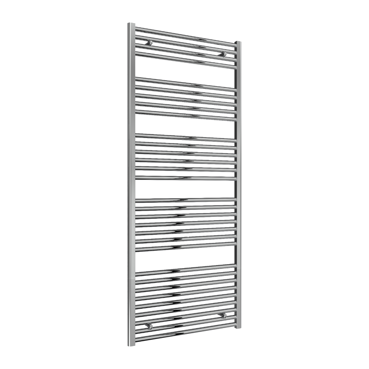 Diva Chrome Flat 25mm Towel Rail