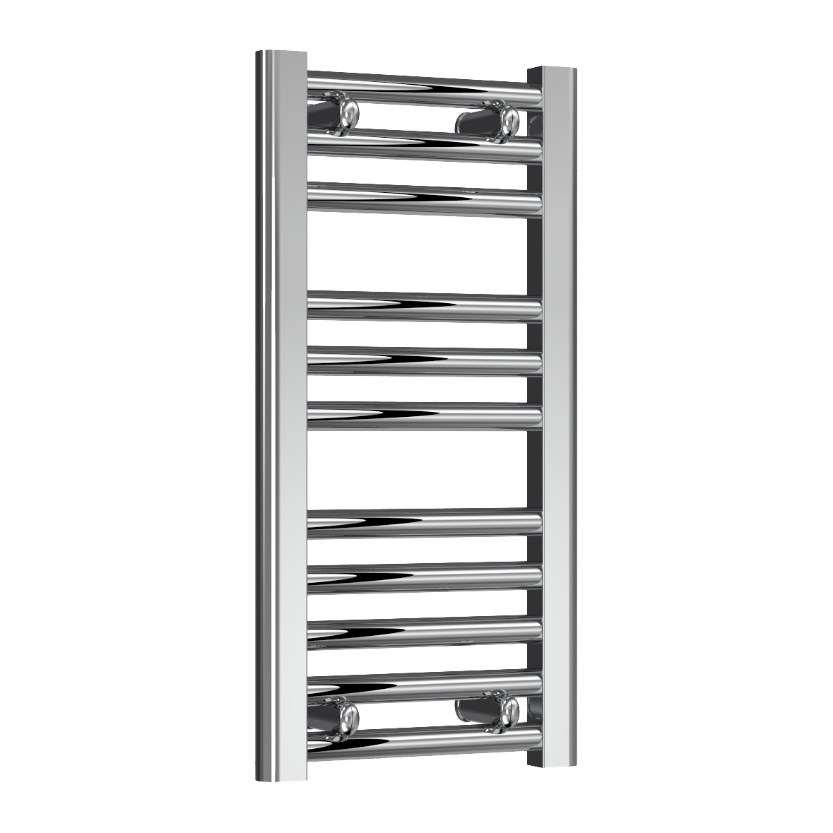 Diva Chrome Flat 25mm Towel Rail