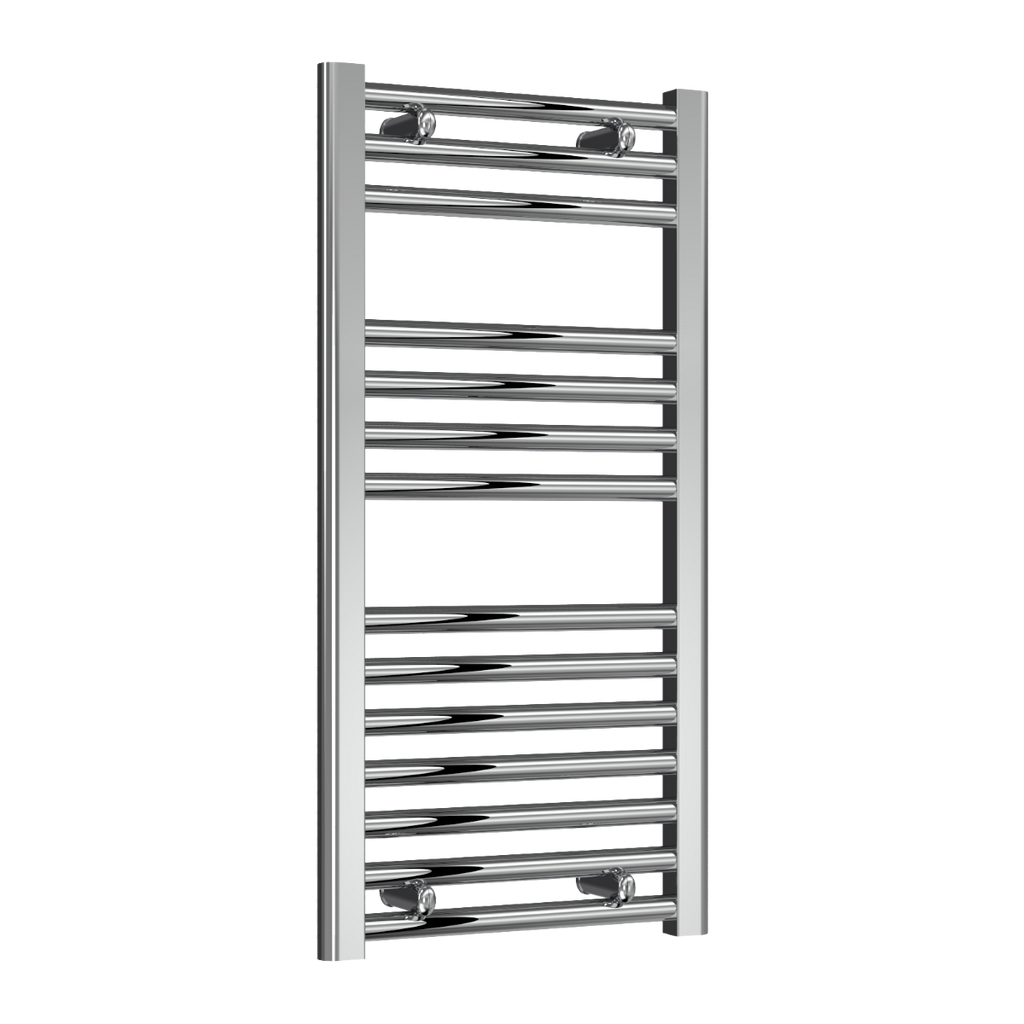 Diva Chrome Flat 25mm Towel Rail