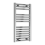 Diva Chrome Flat 25mm Towel Rail