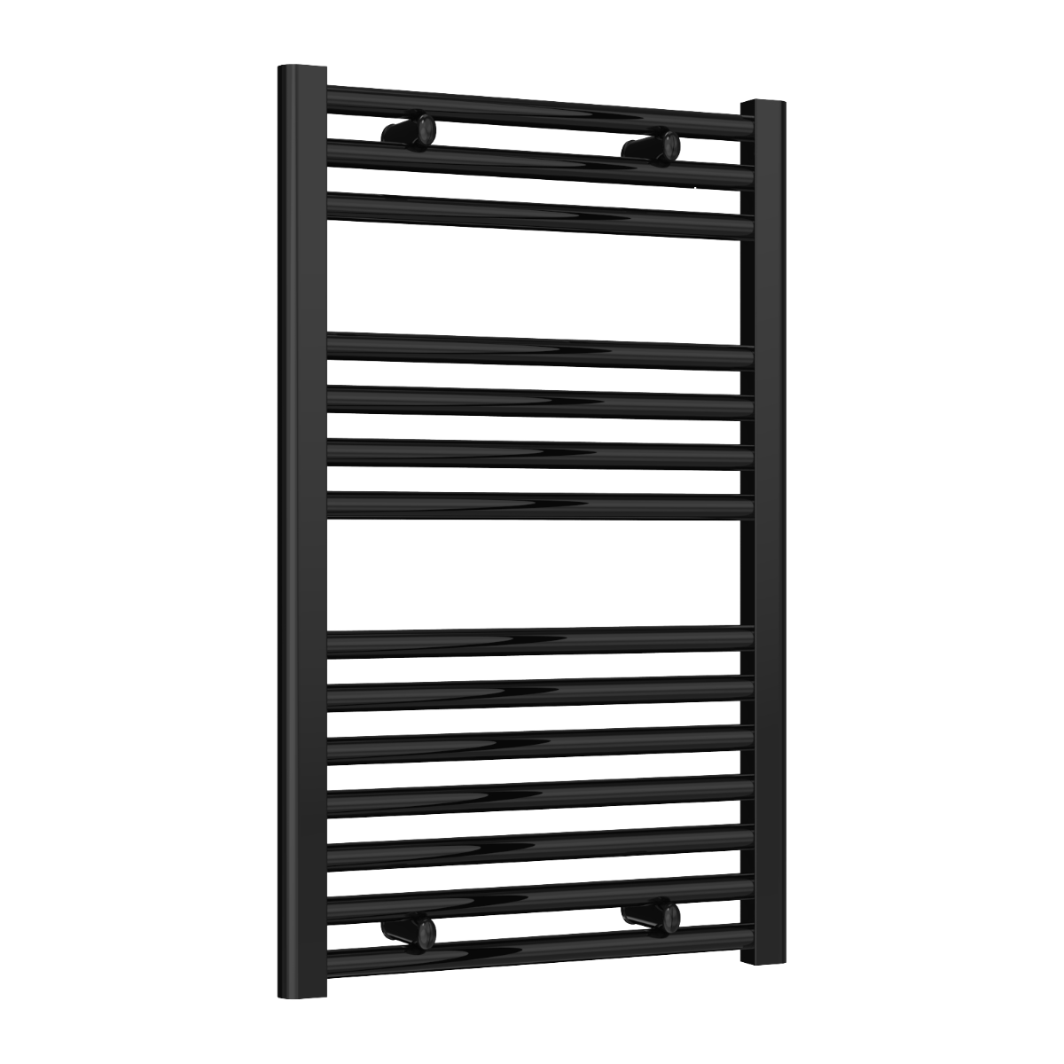 Diva Black Flat Electric Radiator
