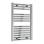 Diva Chrome Flat 25mm Towel Rail