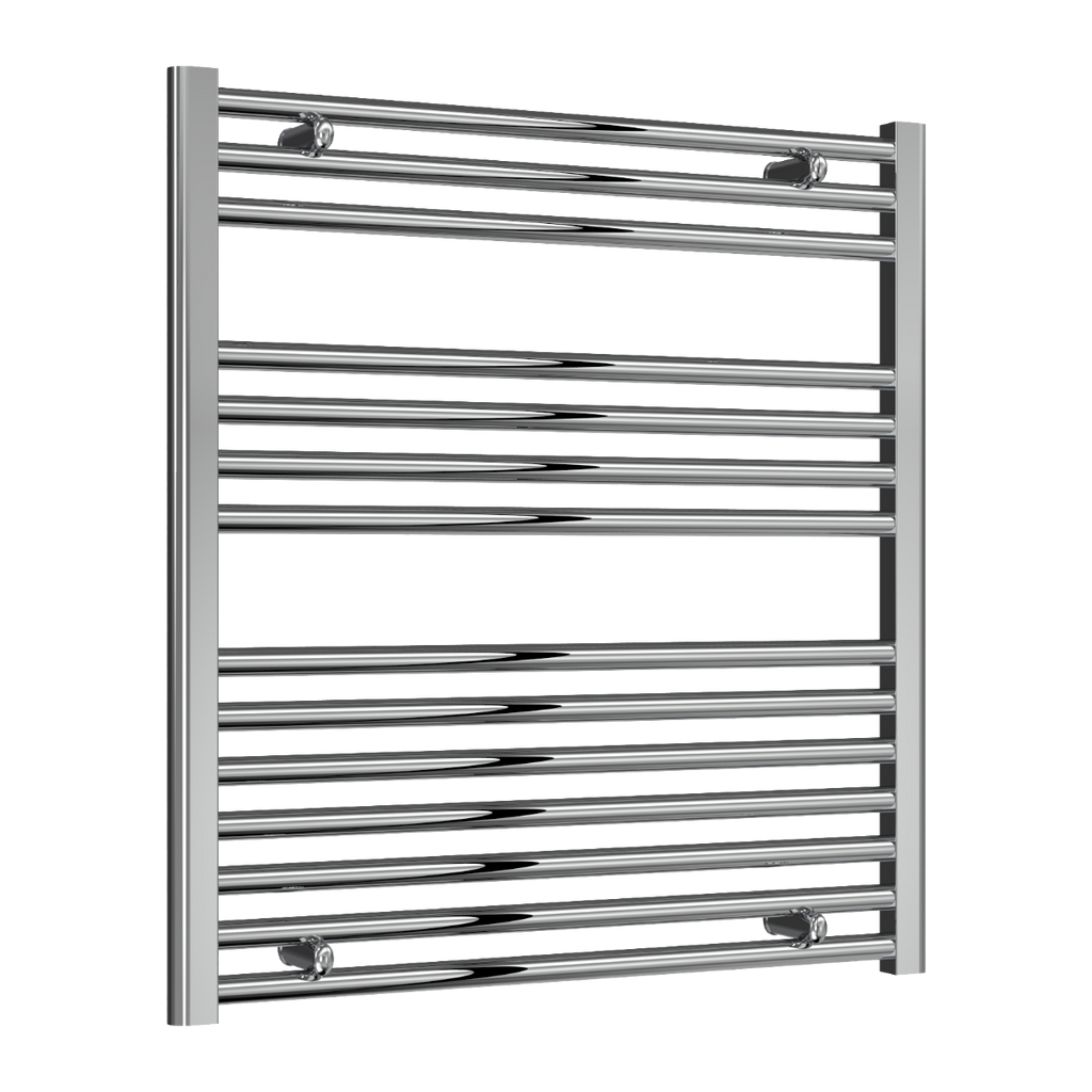 Diva Chrome Flat 25mm Towel Rail