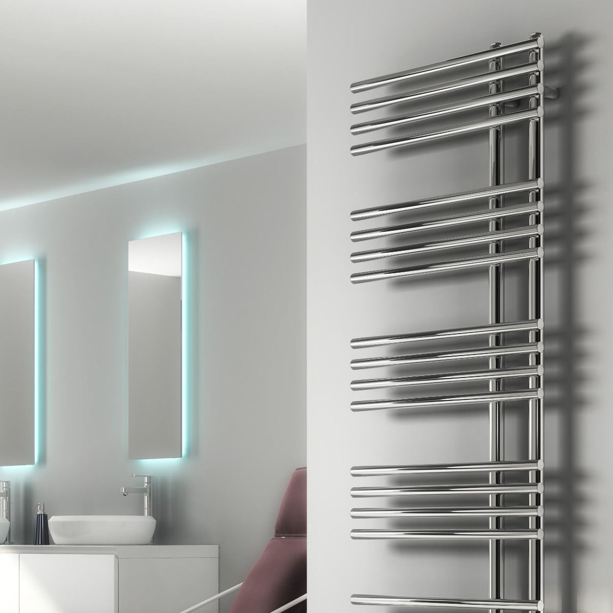 Elisa Mild Steel Towel Rail