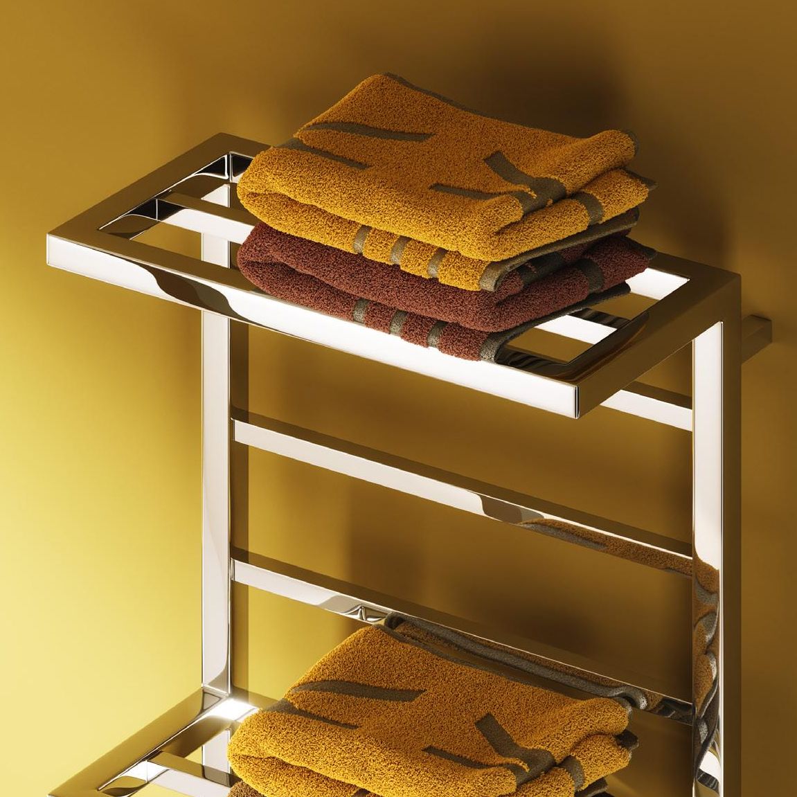 Elvina 2 Mild Steel Towel Rail