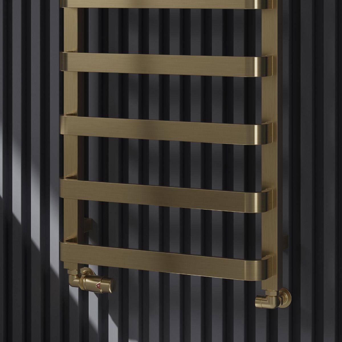 Flora Mild Steel Towel Rail