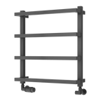 Glora Mild Steel Towel Rail - Anthracite