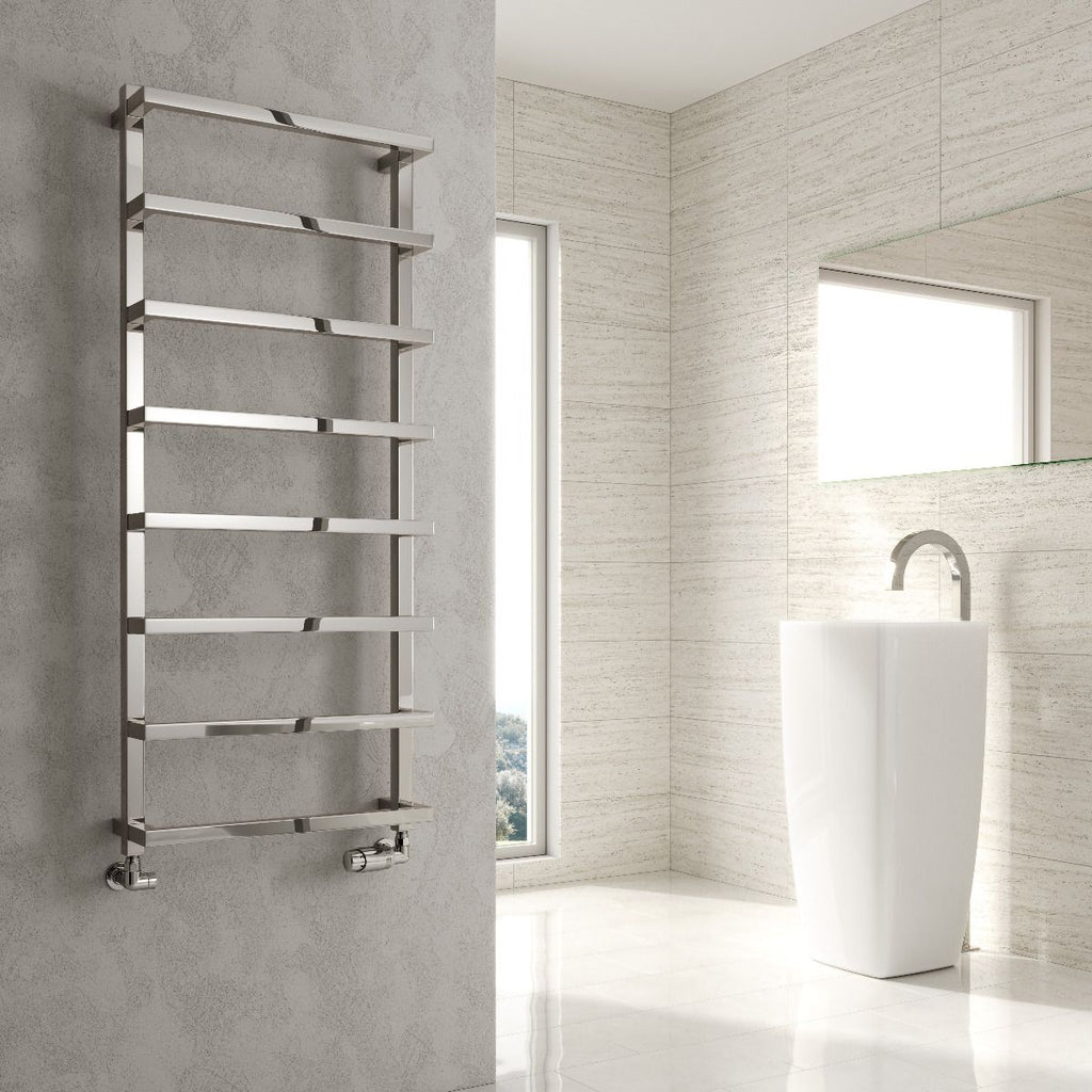 Glora Mild Steel Towel Rail - Chrome