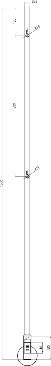 Ines Dry Electric Radiator