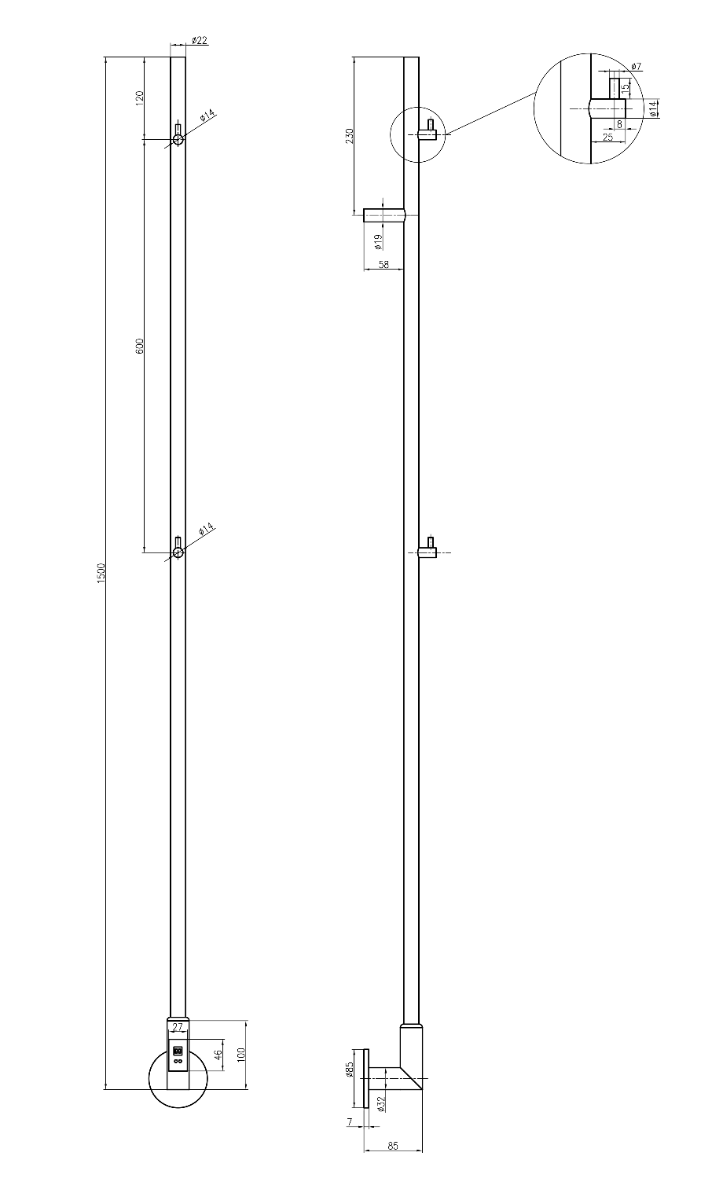 Ines Dry Electric Radiator