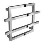 Lago 2 Mild Steel Towel Rail