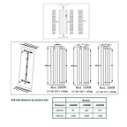 Maia Vertical Electric Radiator