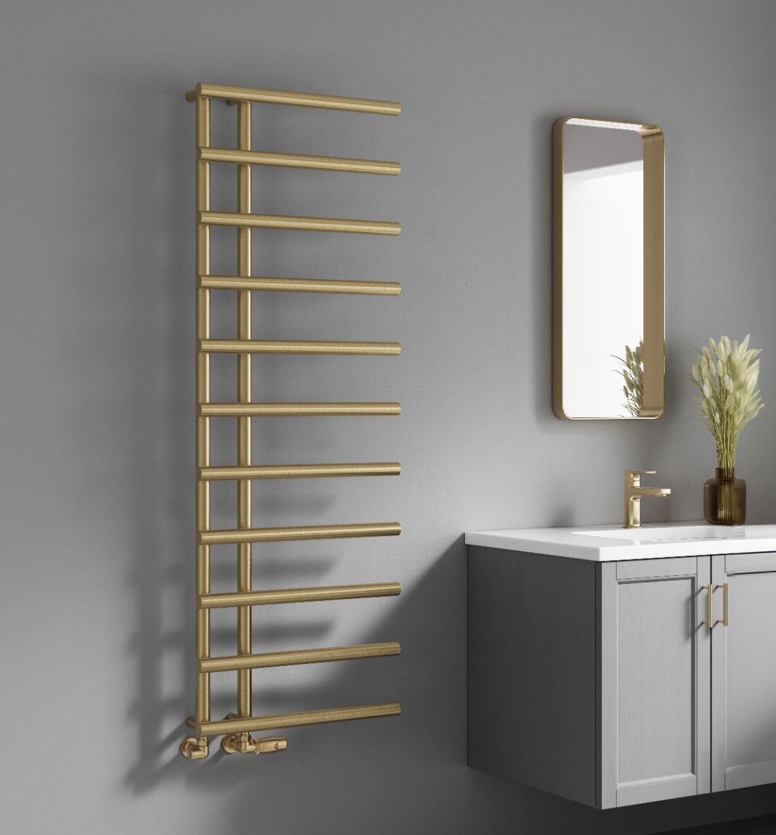Matera Mild Steel Towel Rail