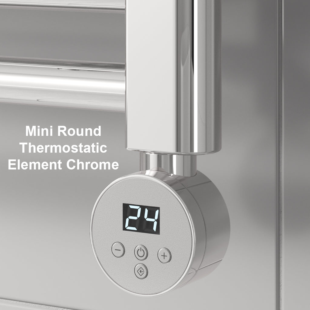 Capo Chrome Flat Electric Radiator