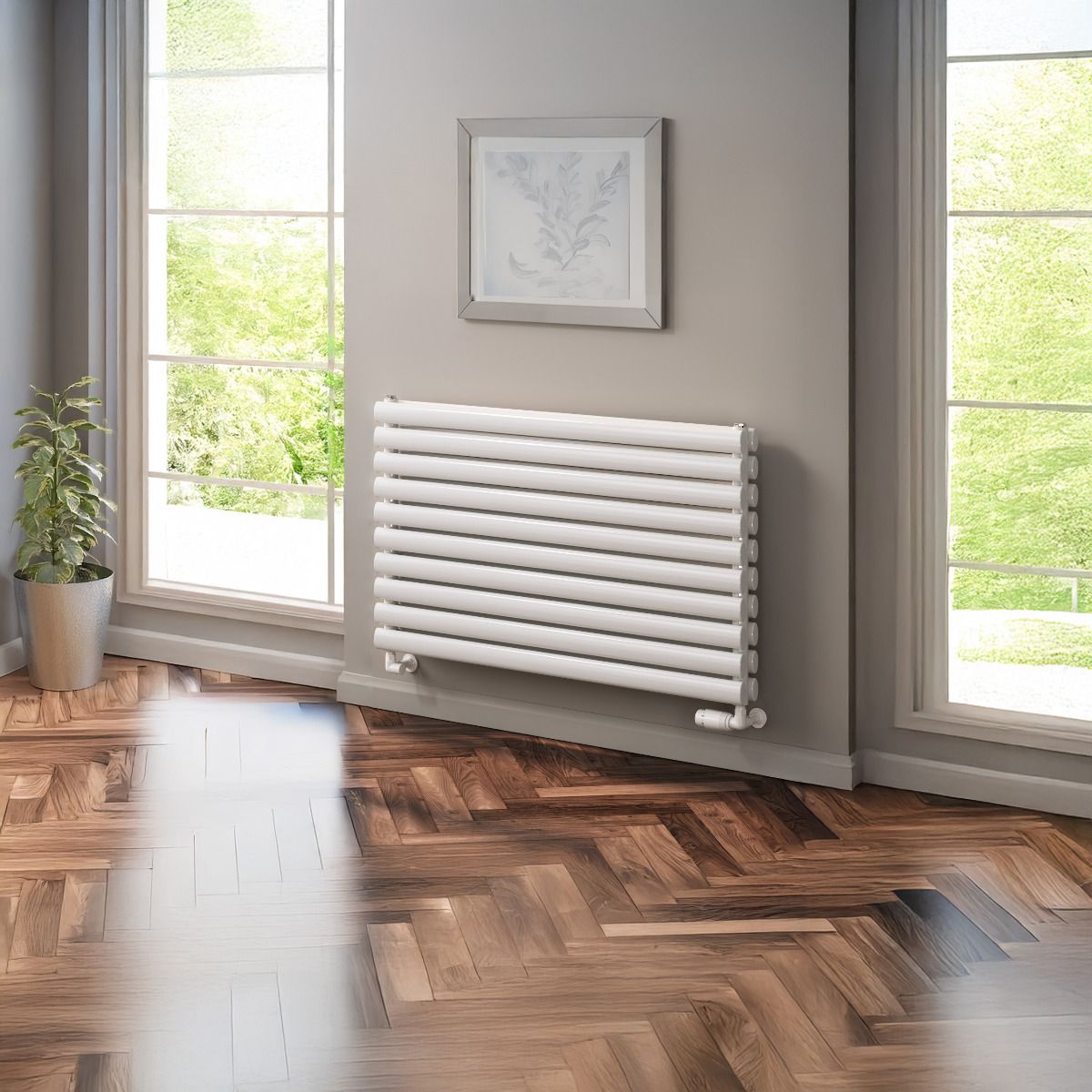 Nevah Mild Steel Towel Rail