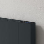 Nika Horizontal Electric Radiator - Anthracite