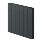 Nika Horizontal Electric Radiator - Anthracite