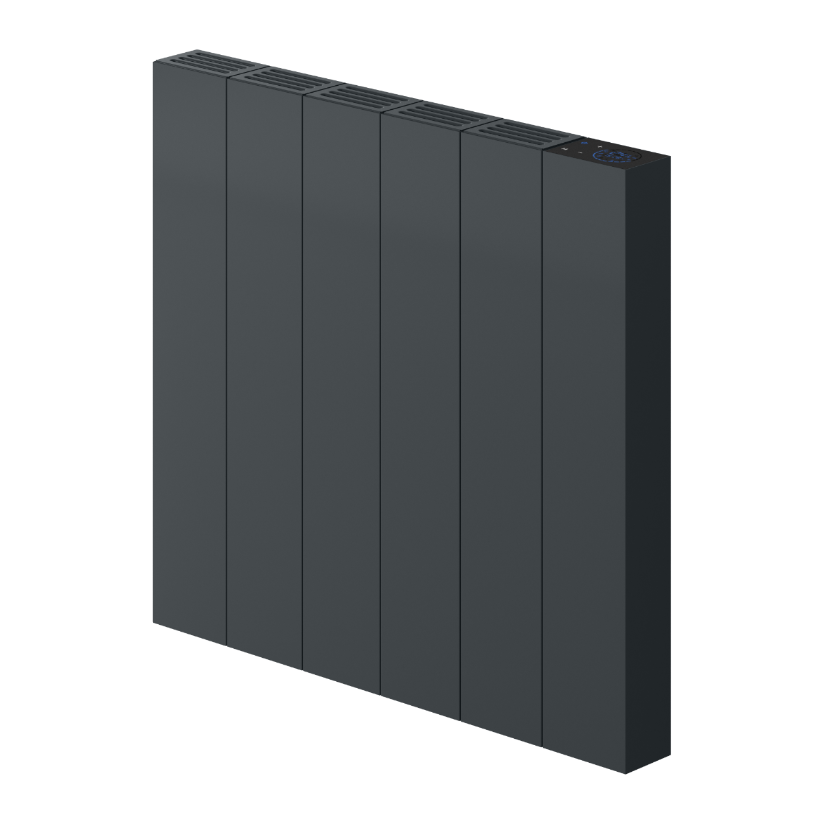 Nika Horizontal Electric Radiator - Anthracite