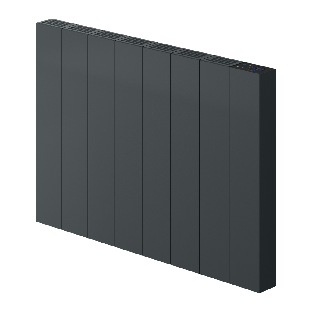 Nika Horizontal Electric Radiator - Anthracite