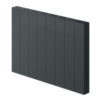 Nika Horizontal Electric Radiator - Anthracite