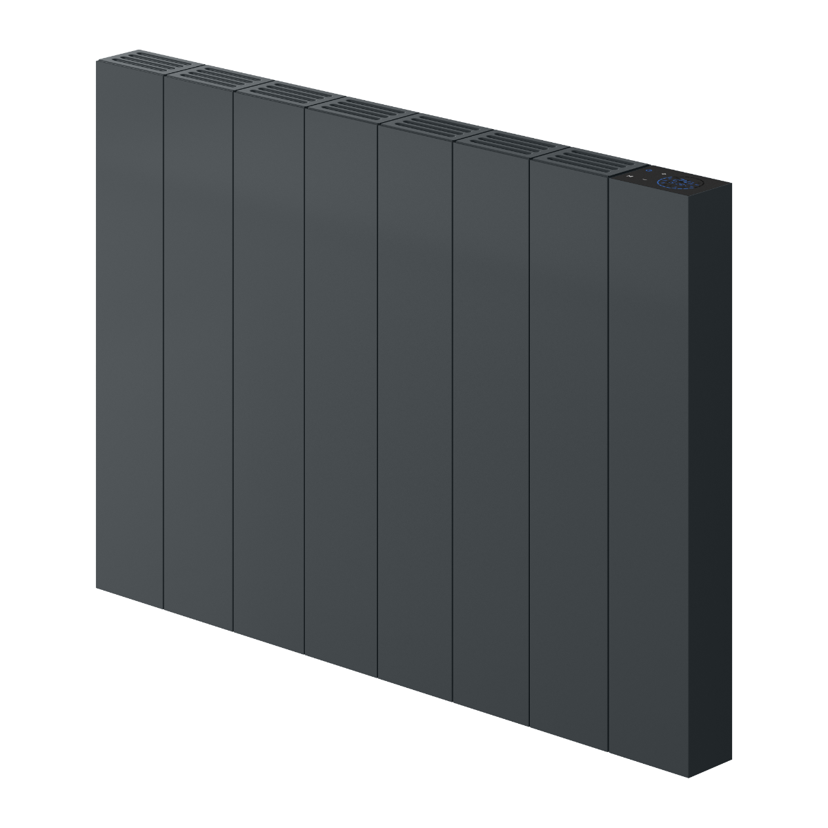 Nika Horizontal Electric Radiator - Anthracite