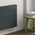 Nika Horizontal Electric Radiator - Anthracite