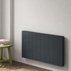 Nika Horizontal Electric Radiator - Anthracite