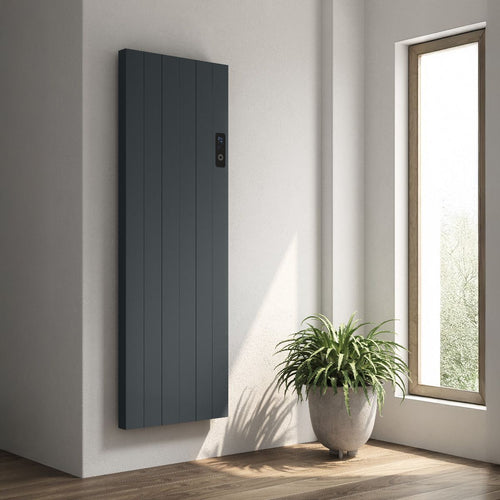 Nika Vertical Electric Radiator - Anthracite