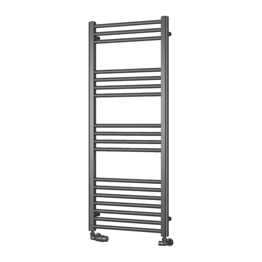 Ottone Gun Metal Mild Steel Towel Rail