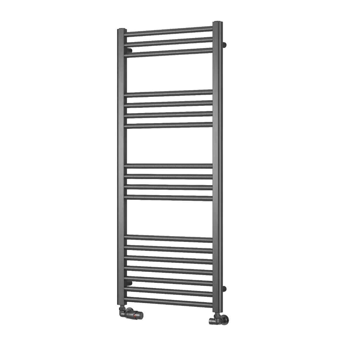 Ottone Gun Metal Mild Steel Towel Rail