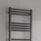 Ottone Gun Metal Mild Steel Towel Rail